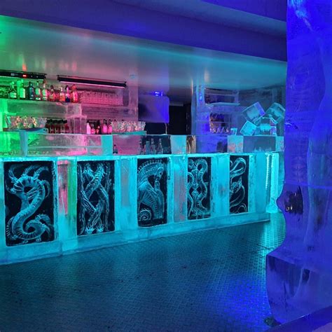 Explore the Ice Sculpture Museum at Bergen's Magic Ice Bar